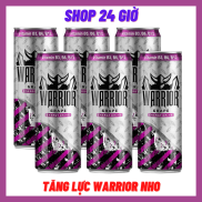 Nước Ngọt Warrior Nho Thái Lan 1 Lốc 6 Lon