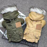 [Big Spade] Winter DogWarmJacketFor Small Medium Dog Chihuahua HoodedYorkies Hoodie Pets Clothing