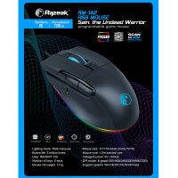 ?เมาส์เกมมิ่งมีไฟRGB  Razeak RM-142 RGB ⭐(สินค้าใหม่)ใช้งานง่าย ปรับDPIได้ MOUSE RGB?