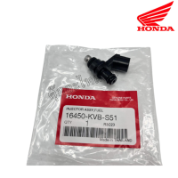 หัวฉีดแท้เบิกศูนย์ HONDA WAVE110i (2011 - 2013 )/WAVE125i (2012 - 2017)/ZOOMER-X (2012)/SCOOPY-i (2012 - 2016) 6รูEปลั๊กเล็ก รหัส16450-KVB-S51