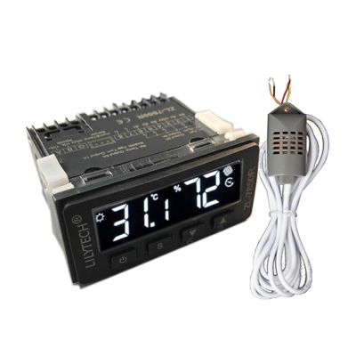 ZL-7850R RS485 Communication Temperature Humidity Controller Intelligent Digital Display High Accuracy Incubator Controller