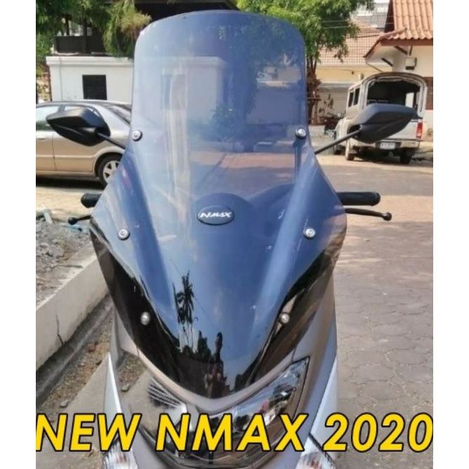 ์๋nj-ชิวหน้า-สโมค-ทรง-touring-new-nmax-2020-2021-ยาว-28นิว-รวมขาจับ-ของแต่งรถมอเตอร์ไซค์-ส่งฟรี