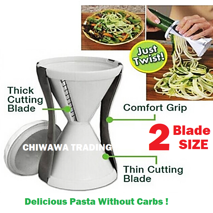 Vegetable Spiral Slicer Carrot Cucumber Zucchini Noodle Julienne