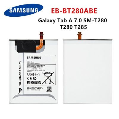 แบตเตอรี่แท้ Samsung Galaxy Tab A 7.0 SM-T280 T280 T285 EB-BT280ABE 4000MAh แท็บเล็ตแบตเตอรี่