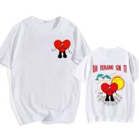 Bad Bunny T Shirt Un Verano Sin Ti Tshirt Graphic Teeshirts Cotton Hop Rapper Gildan