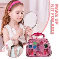 Baby Girls Princess Pretend Makeup Set Make Up Kids Toys Gift Party Simulation M4N7