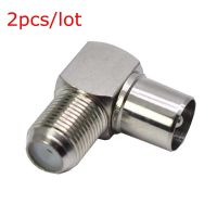 IEC TV Male Plug To Imperial F Female Jack Connector 90 Degree Right Angle IEC TV Male To F Female RF Coaxial  Adapter Furniture Protectors Replacemen