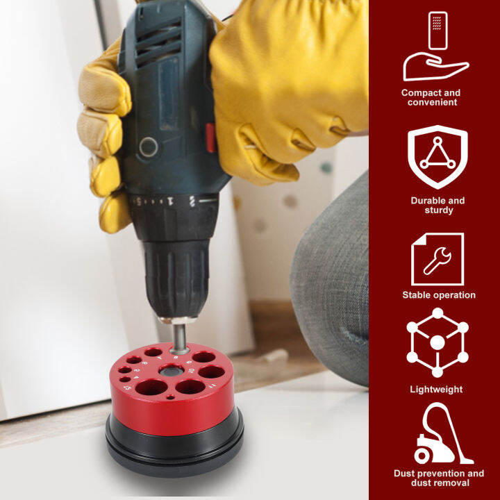 Drill Dust Collector for Hollow Chamber Drill Electric Drill Dust