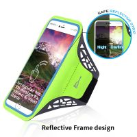 ▤ Running Sports Armbands For iPhone 14 13 12 11 Pro Max 14 Plus Samsung S22 S23 Multifunctional Waterproof Arm Bag Case