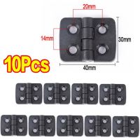 10pcs Plastic Hinges Nylon Folding Hinge For Electric Box Cabinet Welding Machine Flip Industrial Box Door Bearing Butt Hinge