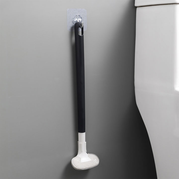 1pc Handle Cleaning Brush, Bathroom Corner Brushes, Household Scrubbing  Dead Corner Cleaning Brush, Suit For Toilet Bathroom