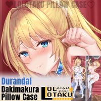 Durandal Dakimakura Honkai Impact ปลอกหมอนเซ็กซี่สองด้านกอดร่างกายปลอกหมอนหมอนอิงตกแต่งบ้าน