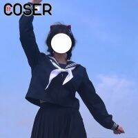 【COSER 77】ชุดนักเรียนญี่ปุ่น เครื่องแบบ JK ใหม่มีบางสีสัน, สีฟ้า, น้ำเงิน, สามชุดฤดูร้อนฤดูร้อน, ฮวงจุ้ยชุดสูทมือ