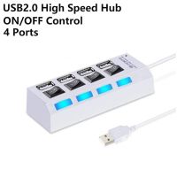 Four-ports 4 ports independent switc independent switch high-speed HUB expander computer splitter one drag four hub usb2.0 hub USB Hubs