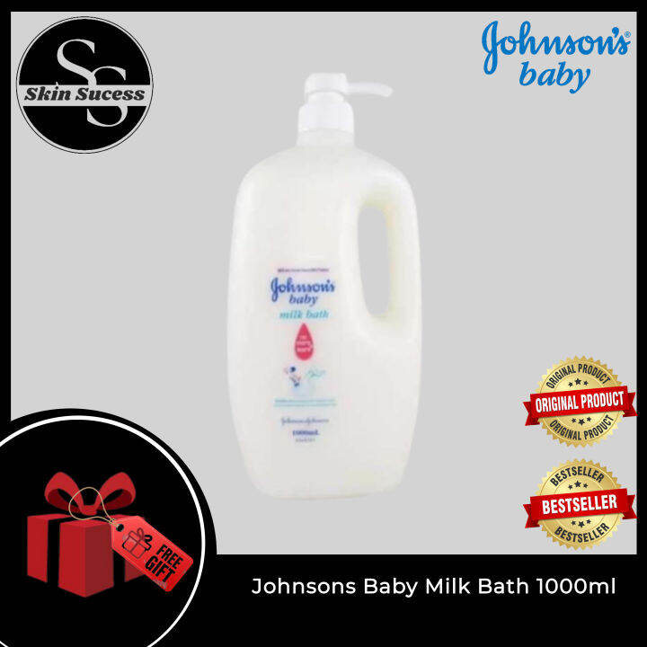 SKIN SUCCESS Johnsons Baby Milk Bath 1000ml Lazada PH