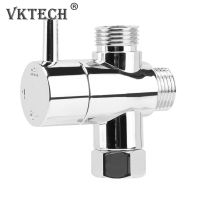 1/2 Valve Head faucet Bathroom Accessories Water Separator Switch Adapter Adjustable Control 3 Way Connector Shower Diverter