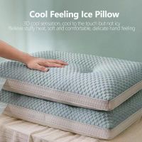 Cool Pillows for Sleeping Bedroom Bed Sleep Cervical Pillow Sleeping Cold Pillows for Night Sweats Collection Cooling Pads Travel pillows