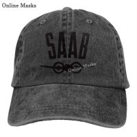 2023 New Product Cowboy Style Hat - Saab Hat Truck Driver Net Baseball Cap Retro Racing Hat Car Logo Snap on Hat