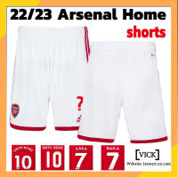 Ready Stock Arsenal Home Shorts 22/23 ASN Men Football Jersey 2022 2023 Man Soccer Jersey Shirt