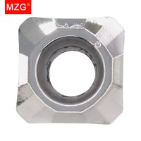 MZG SEHT 1204 AFFN ZK01 CNC Face Milling การกัดทองแดงอลูมิเนียมแปรรูปคาร์ไบด์ขนาดกลางเม็ดมีด