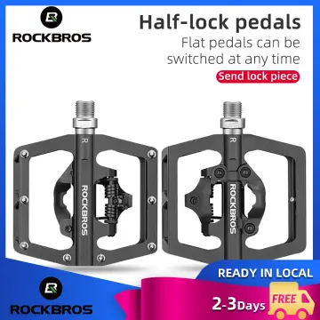 Half hot sale clipless pedals