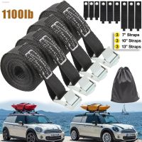 ❃❇❡ 1100lb Lashing Straps Tie-Down Belt Car RV Motorcycle Bike With Metal Buckle Tow Rope Strong Ratchet for Cargo Luggage Bag Kayak