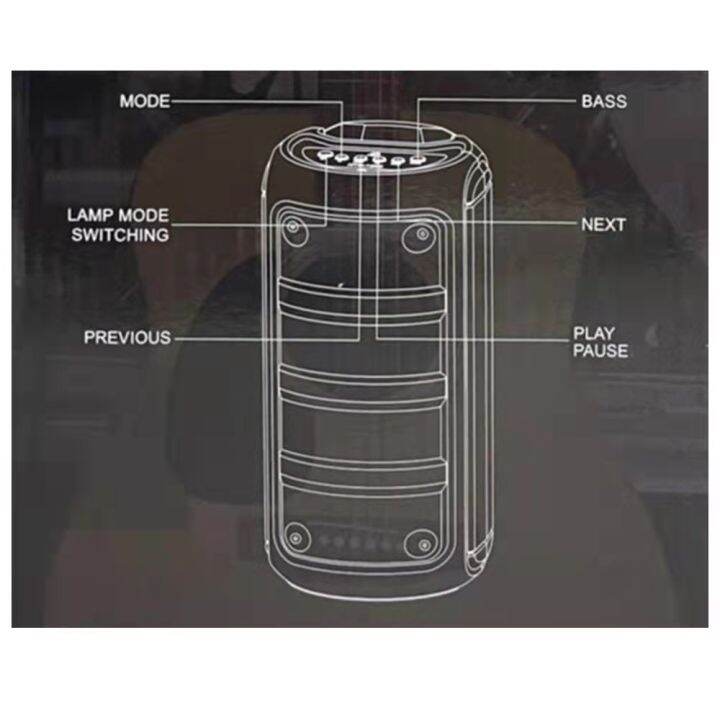 ลำโพงบลูทูธ-รุ่น-kts-1296-ปรับเบสได้-เปิด-ปิดไฟ-led-ได้ลำโพงใหญ่สะใจ-ดอกลำโพง-3-x2นิ้ว-เสียงดี-2400-mah-ฟรี-ไมโครโฟน-สายชาร์จ