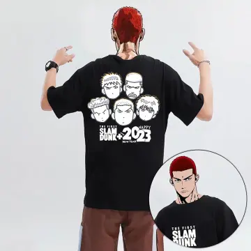 2023 Slam Dunk Cotton Shirt Set Japanese Manga Men's T-Shirt