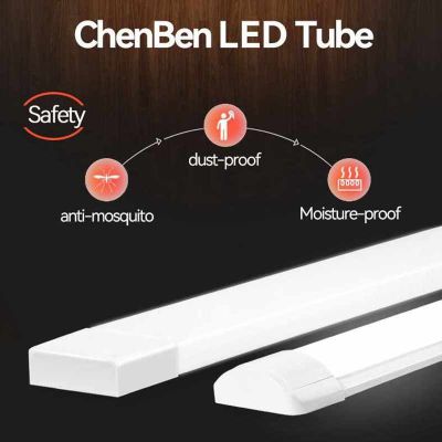 ✳ Led Tube Light 220V High Brightness Lamp 50/120cm Tube Lights Bar 60W 30W Kitchen Cabinet Lighting Bulb For Home Store Factory