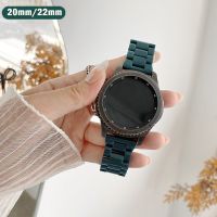 [HOT JUXLLKBKOW 514] 20/22มม. สายเรซิ่นสำหรับ Samsung Galaxy Watch 4คลาสสิก46มม./42มม. /Active 2 40มม./44มม. Correa Gear S3สมาร์ทนาฬิกาอุปกรณ์เสริม