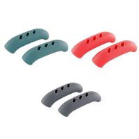 2Pcs Silicone Pan Handle Cover Heat Insulation Covers Pot Ear Clip Oven Grip Anti Hot Pot Clip Kitchen Accessories