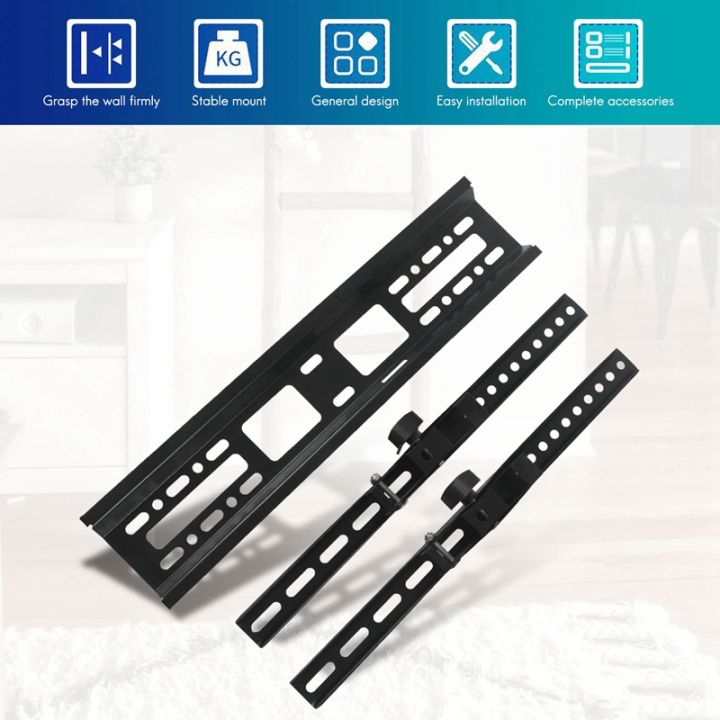 universal-lcd-led-tv-wall-bounted-brackets-30kg-steel-400x400mm-15-tilt-wall-mount-for-32-46-42-50-55-inch-monitor