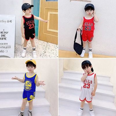 12 childrens summer leisure sports suits mens and womens short sleeve shorts suits boys and girls basketball suits summer primary school students performance clothes sleeveless vest shorts quick drying suits