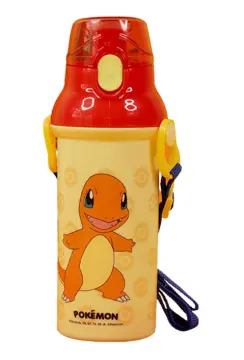 560ML Pokemon Anime Water Bottle Pikachu kawaii kids Portable Plastic Water  Glass Pokemon Adult High Capacity Sports Water Cup