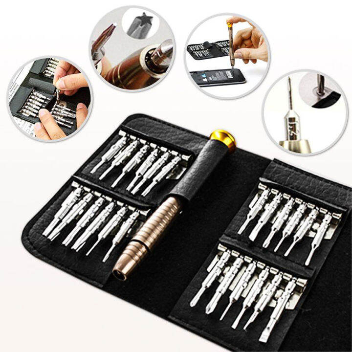 djrgs-25-in-1แม่นยำ-hex-torx-เครื่องมือมือสำหรับนาฬิกาโทรศัพท์ไขควง-pc-บิต-hex-คนขับที่จับไขควงเครื่องมือซ่อมแซมการตั้งค่า