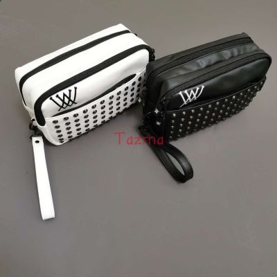 ANEW Branded Unisex Golf Club Handbag Zipper Rivet Design Golf Balls Sundries Golf Club Handbag Small Bag Free Shipping