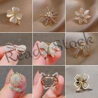 【hot sale】 ℡ B36 Four-leaf Clover Brooch Buckle Corsage Small Pin Safety Pin Fixed Clothes Womens New High-end Accessories