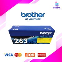 Brother TN-263 Y Yellow ตลับหมึกโทนเนอร์ สีเหลือง ของแท้