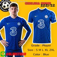 ✻ Daisy Mac- ?SALE?bluu⚽พร้อมส่งจากไทย?? เสื้อบอล เชลซี เหย้า เกรดนักเตะ (Player) ปี 2021/22 Chelsea Home Jersey 2021/22 เกรดดีที่สุด