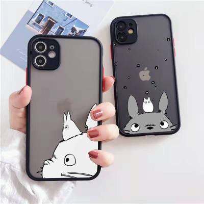 [สินค้าใหม่ในสต็อก] Totoro Spirited Away Ghibli Miyazaki เคสโทรศัพท์โปร่งใสสำหรับ Iphone 14 11 12 13 Mini X Xs Xr Pro Max Plus My Neighbor Anime