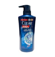 แชมพู CLEAR MEN COOL SPORT MENTHOL  ช่วยขจัดรังแค ปริมาณ 410 ml.