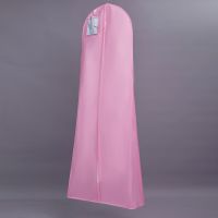 180cm High Pink Evening Dress Dust Cover DustProof Bag Suit For Wedding Gown Suitable Bridal Shops Perfect Quality Wardrobe Organisers