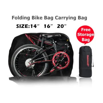 Folding bike carry bag hot sale