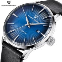 ❀❀ PAGANI DESIGN/Berjani cross-border hot selling mens leather automatic mechanical watch one piece dropshipping