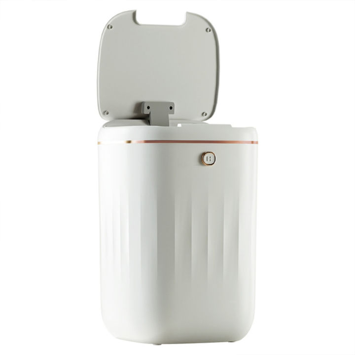 สำหรับห้องครัวห้องน้ำถังขยะเหนี่ยวนำความจุมากถังขยะเซ็นเซอร์อัตโนมัติ22l-ถังขยะอัจฉริยะ
