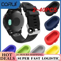 2~40PCS Silicone Dustproof Plug Cover Charger Case for Garmin Fenix 6 6S 6X 5 5X 5S /forerunner 945/935/245/245M/45/45S /