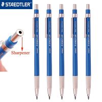 Lele ปากกา1ชิ้น STAEDTLER 780 C ดินสอกดชุดยางลบเครื่องเขียนในโรงเรียนแท่งดินสอกดโลหะพร้อมเครื่องเหลา2.0มม