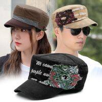 【Hot Sale】 Hat men and women spring autumn retro casual fully sealed outdoor flat cap of old peaked travel sun visor