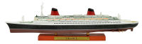 ATLAS 1:1250 France Cruise Ship Model With Solid Wood Base Finished Boat Toy