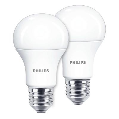 หลอด LED PHILIPS BULB A60 10 วัตต์ DAYLIGHT แพ็ค 2 ชิ้น [ส่งเร็วส่งไว มีเก็บเงินปลายทาง]